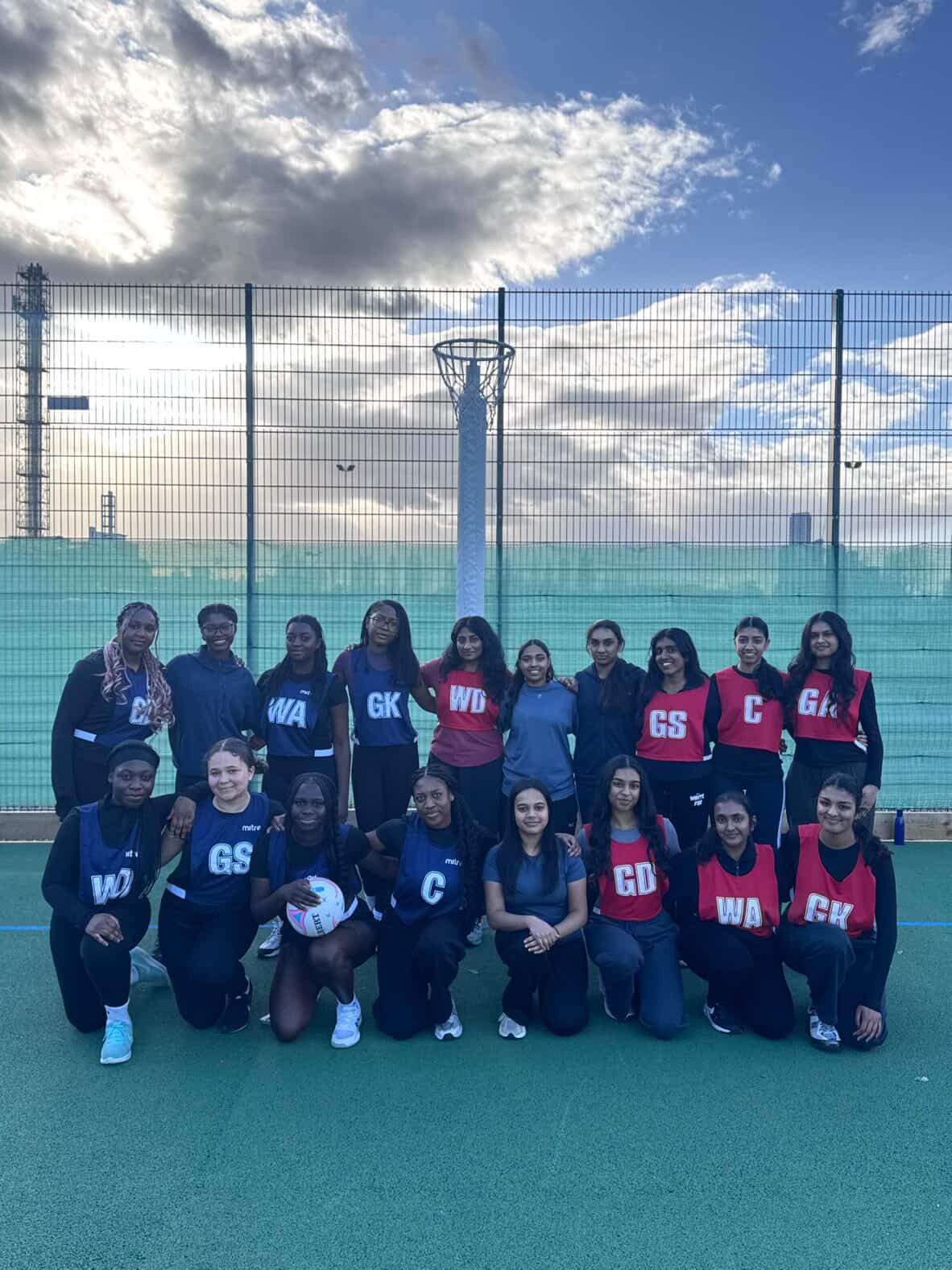 Images from the 2025 to 2026 year - Netball