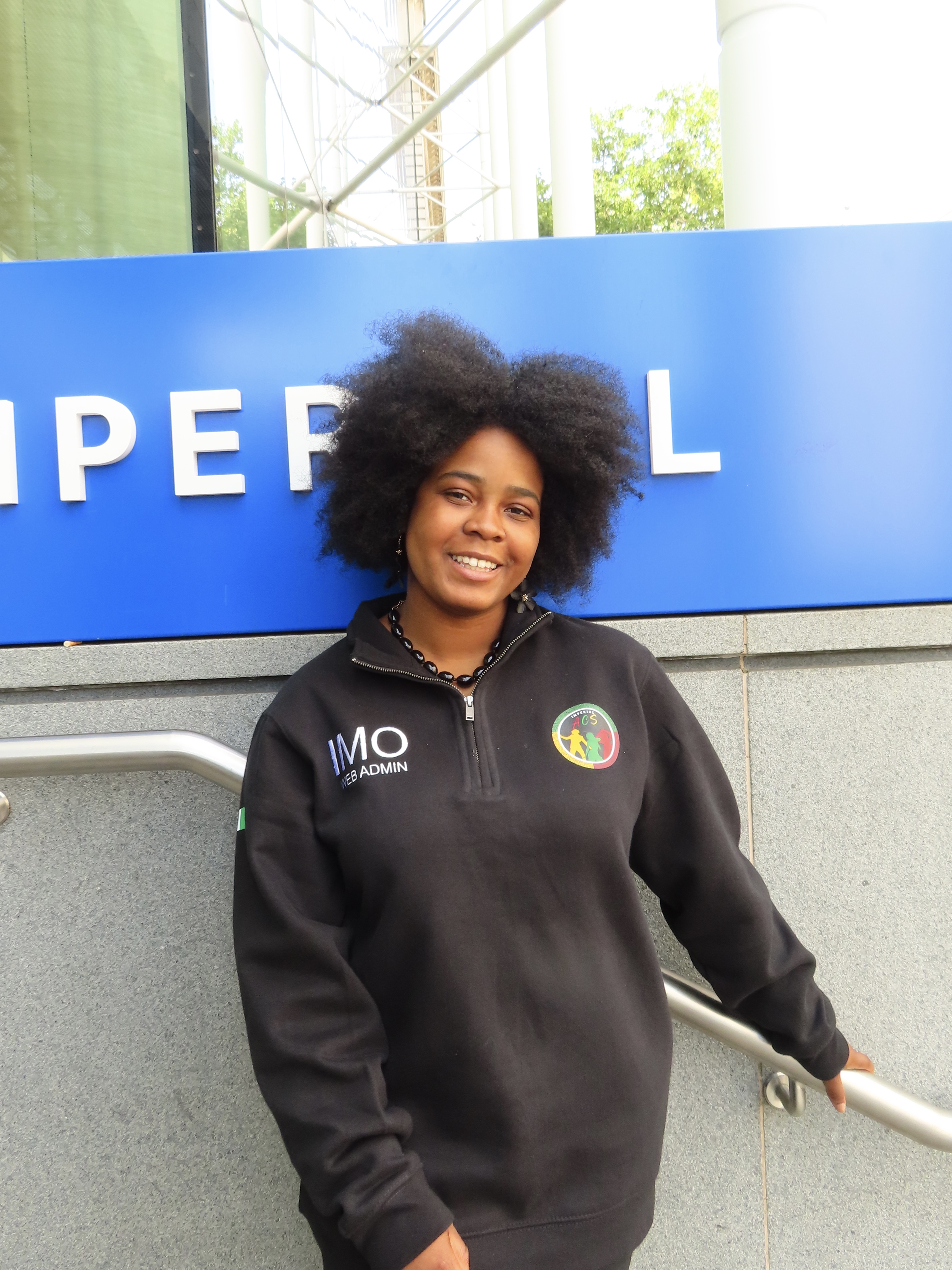 Photo of Irede O who is ACS' Website Administrator
