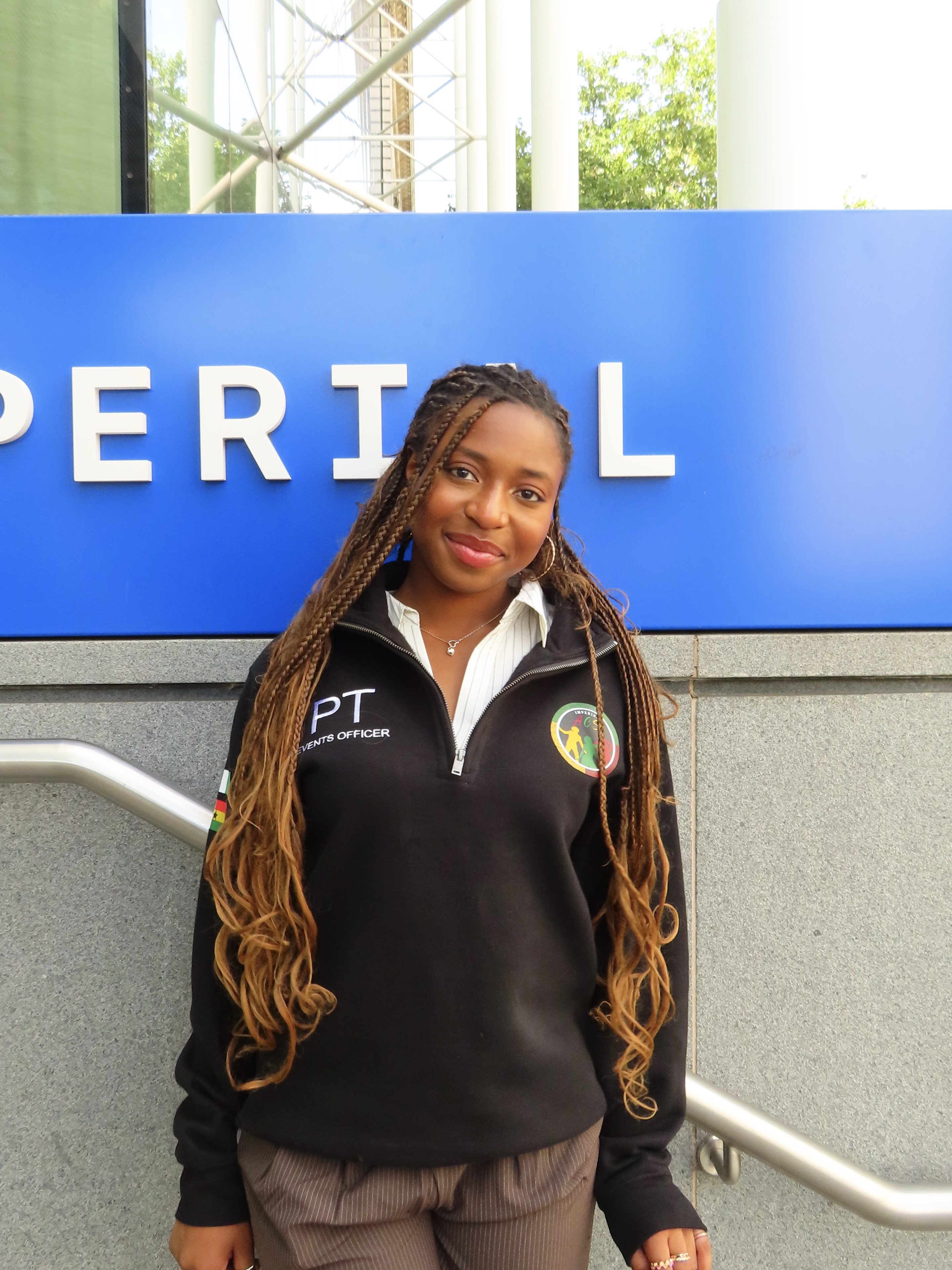 Photo of Precious T who is ACS' Events Officer