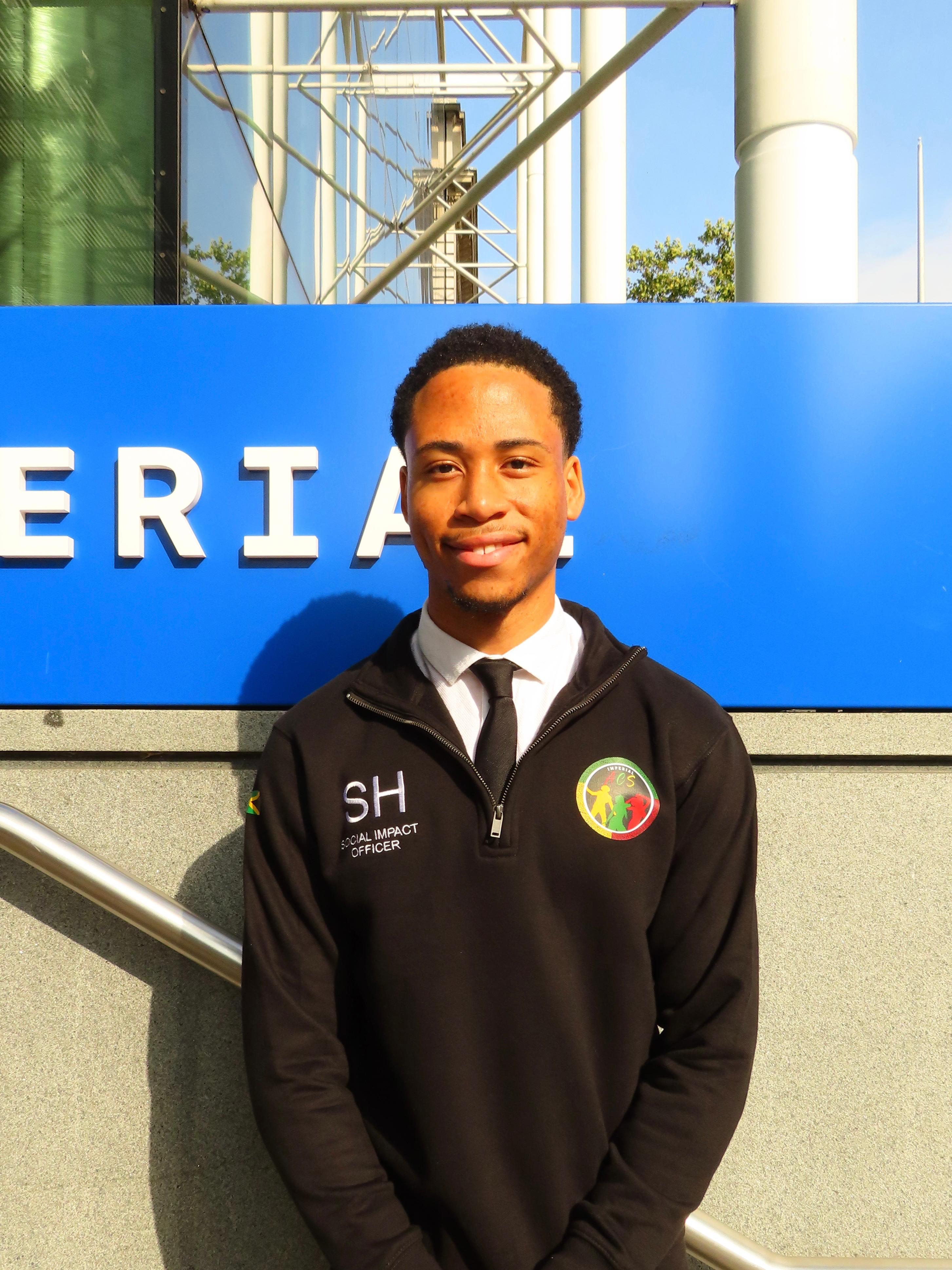 Photo of Shakur H who is ACS' Social Impact Officer